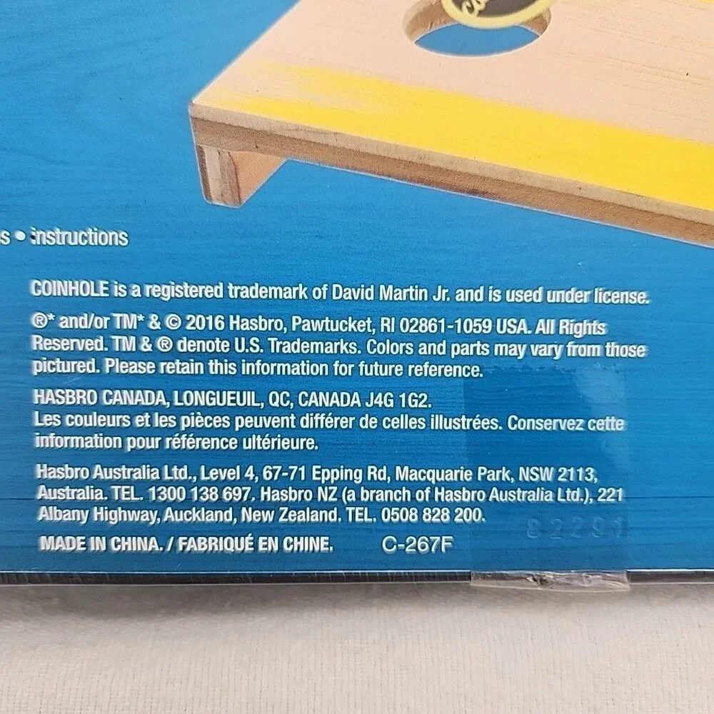 Hasbro game coinhole